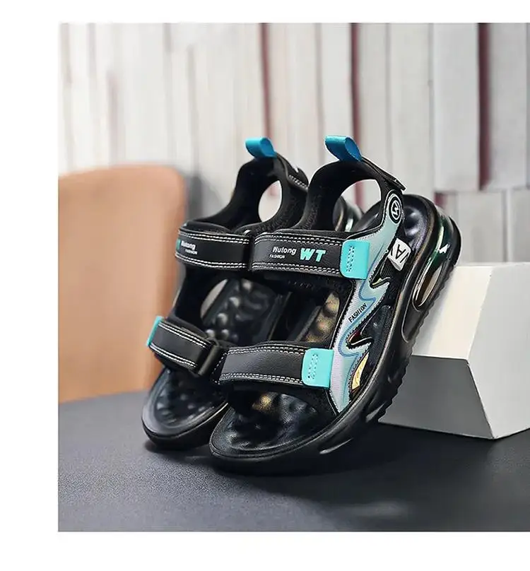 Summer Children's Mesh Hollow Out Sports Casual Sandals Boys Soft Bottom Anti Slip Breathable Air Cushion Casual Beach Sandals
Summer Children's Mesh Hollow Out Sports Casual Sandals Boys Soft Bottom Anti Slip Breathable Air Cushion Casual Beach Sandals
