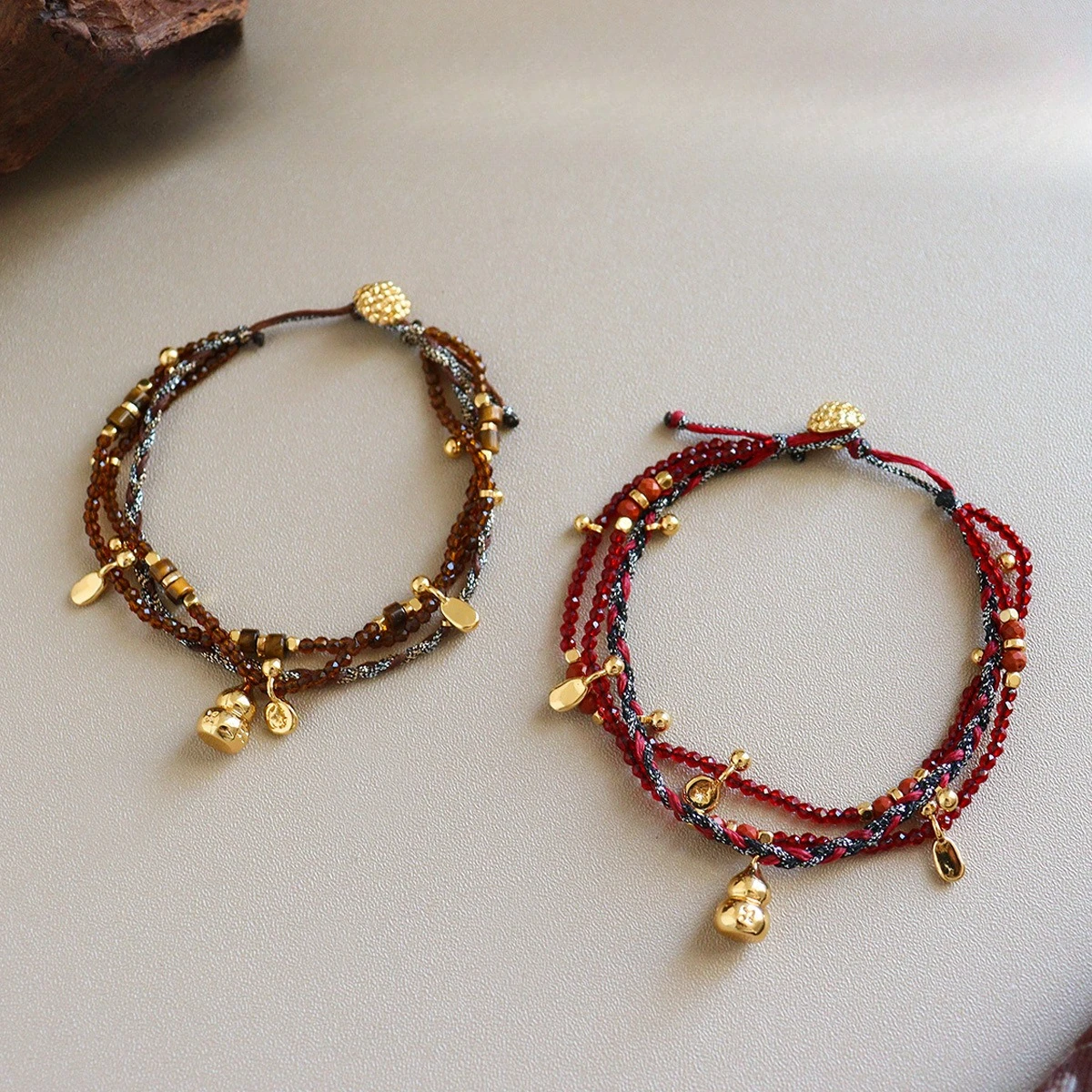 Браслет Year of the Horse Red Rope Calabash — изысканные многослойные винтажные украшения ручной работы для женщин,
Браслет Year of the Horse Red Rope Calabash — изысканные многослойные винтажные украшения ручной работы для женщин,