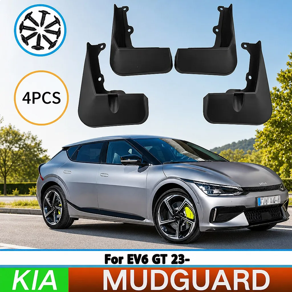 For Kia EV6 GT 2022 2023 Car Mud Flaps Splash Guards Front Rear Wheel Fender Protector 4Pcs
For Kia EV6 GT 2022 2023 Car Mud Flaps Splash Guards Front Rear Wheel Fender Protector 4Pcs