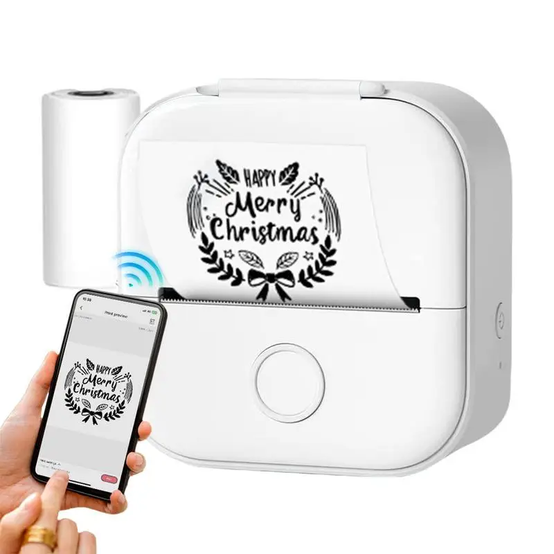 Mini Thermal Printer Portable Wireless Pocket Printer Compatible With Android IOS Kids Thermal Printer For Photos Labels Memos
Mini Thermal Printer Portable Wireless Pocket Printer Compatible With Android IOS Kids Thermal Printer For Photos Labels Memos