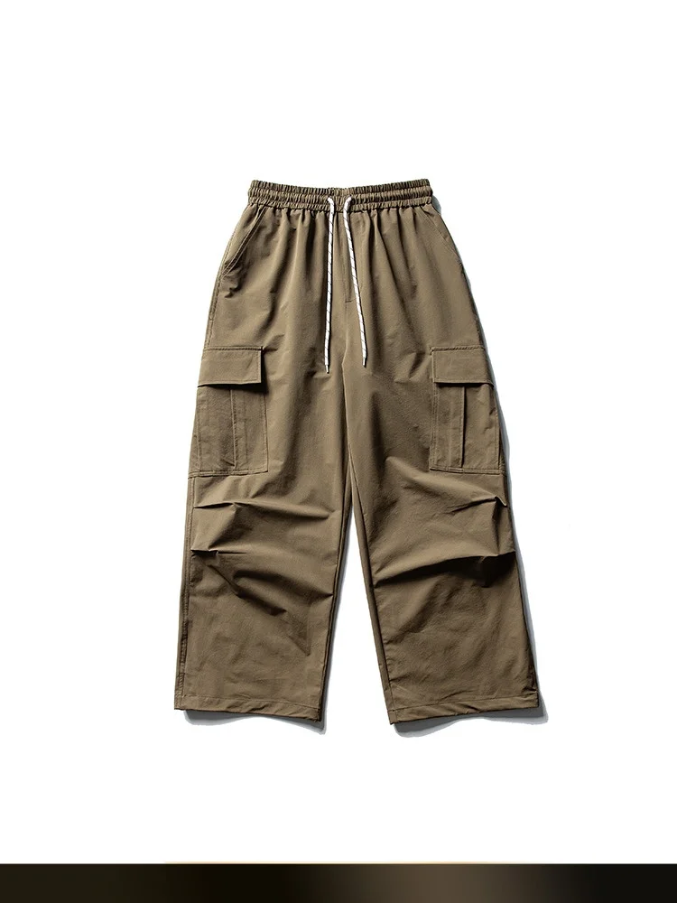 Мужские брюки-карго в американском ретро-стиле, весенние, свободные, прямые, повседневные, с завязками, рабочие, с множеством карманов, из прочного полиэстера
Мужские брюки-карго в американском ретро-стиле, весенние, свободные, прямые, повседневные, с завязками, рабочие, с множеством карманов, из прочного полиэстера
