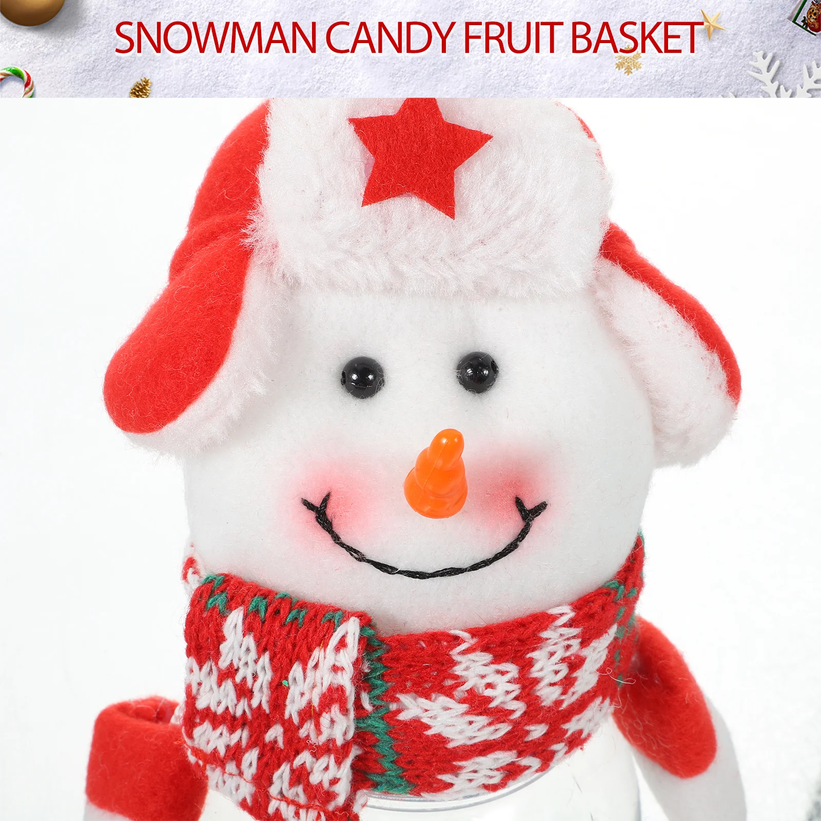 Snowman Christmas Candy Jar Cartoon Sealed Storage Canister for Candy Cookies Nuts Xmas Gift Xmas Storage Jar
Snowman Christmas Candy Jar Cartoon Sealed Storage Canister for Candy Cookies Nuts Xmas Gift Xmas Storage Jar
