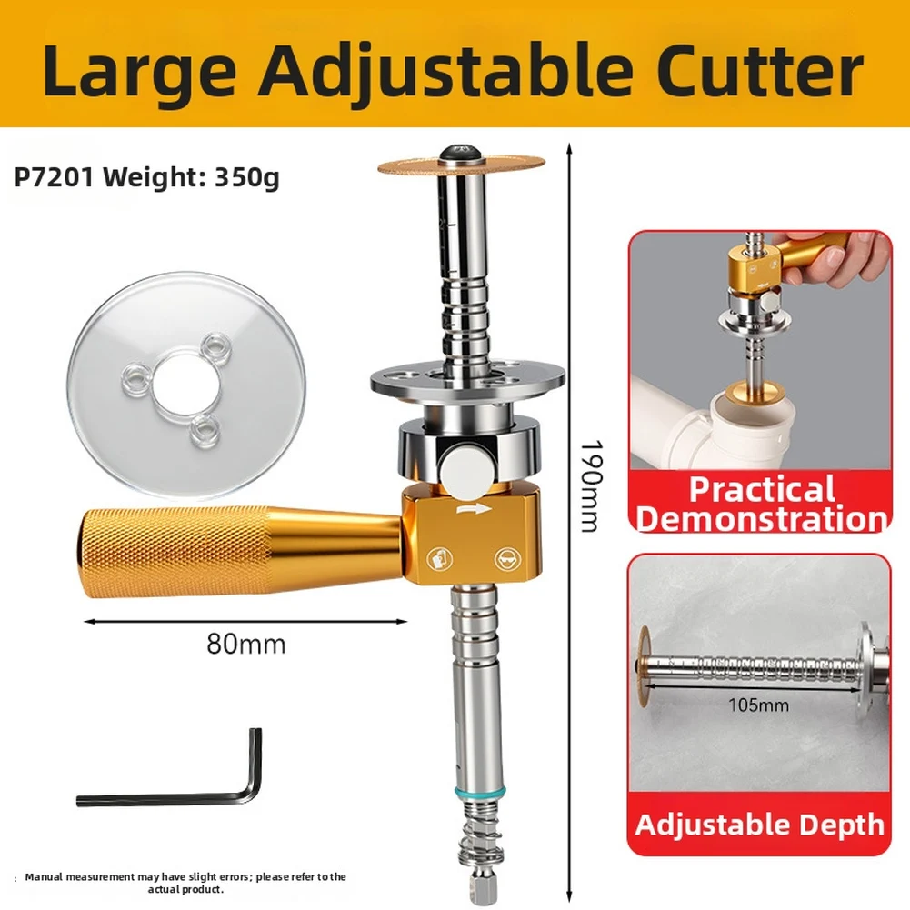 Adjustable Pipe Inner Wall Cutter Versatile & Efficient For Plumbing Adjustable Rod And Diamond Grit Wheel
Adjustable Pipe Inner Wall Cutter Versatile & Efficient For Plumbing Adjustable Rod And Diamond Grit Wheel