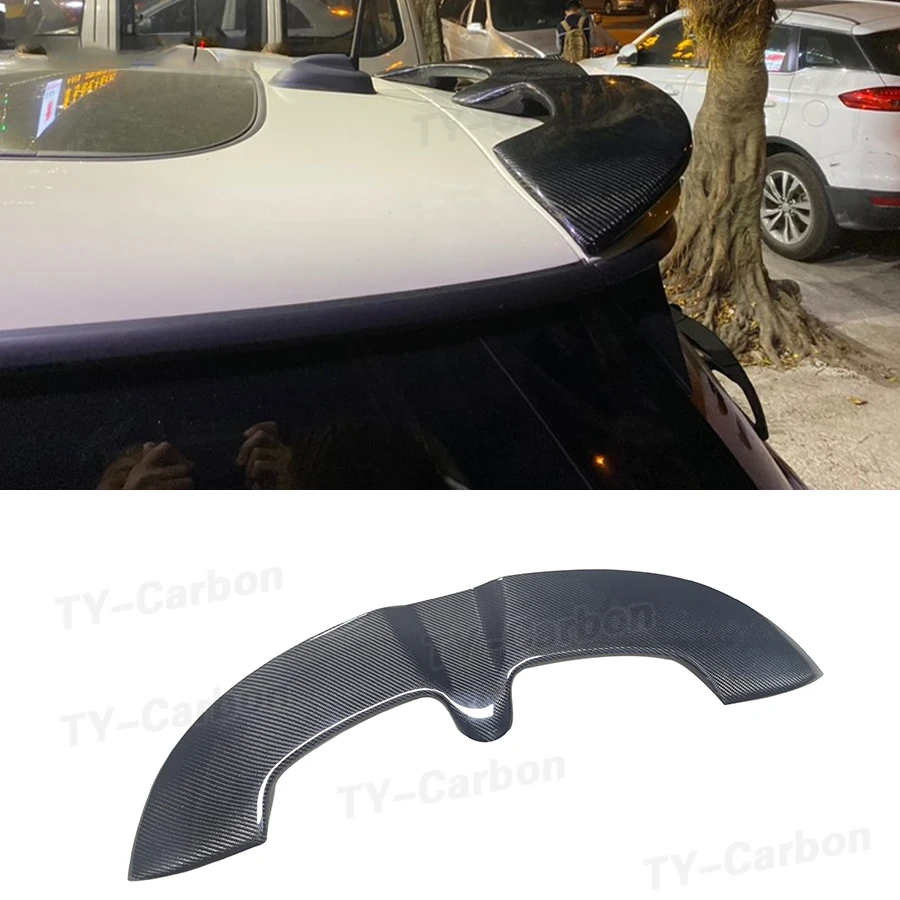 Carbon Fiber /FRP JCW Roof Spoiler Glossy Carbon fiber Rear Window Wing Body Kit Racing Accessories Trim For Mini F55 F56 Cooper
Carbon Fiber /FRP JCW Roof Spoiler Glossy Carbon fiber Rear Window Wing Body Kit Racing Accessories Trim For Mini F55 F56 Cooper