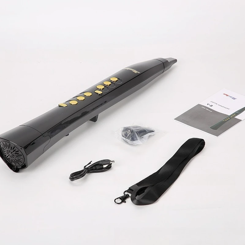 Hooqu Y8 Electric Blowpipe Bluetooth Built-in Big Speaker Gourd Saxophone Beginner The Elderly Digital Wind Instrument
Hooqu Y8 Electric Blowpipe Bluetooth Built-in Big Speaker Gourd Saxophone Beginner The Elderly Digital Wind Instrument