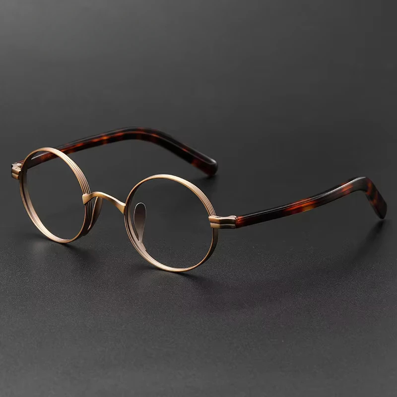 Круглая оправа для очков из ацетата титана, модные мужские и женские очки, винтажная круглая дизайнерская оправа для очков по рецепту
Круглая оправа для очков из ацетата титана, модные мужские и женские очки, винтажная круглая дизайнерская оправа для очков по рецепту