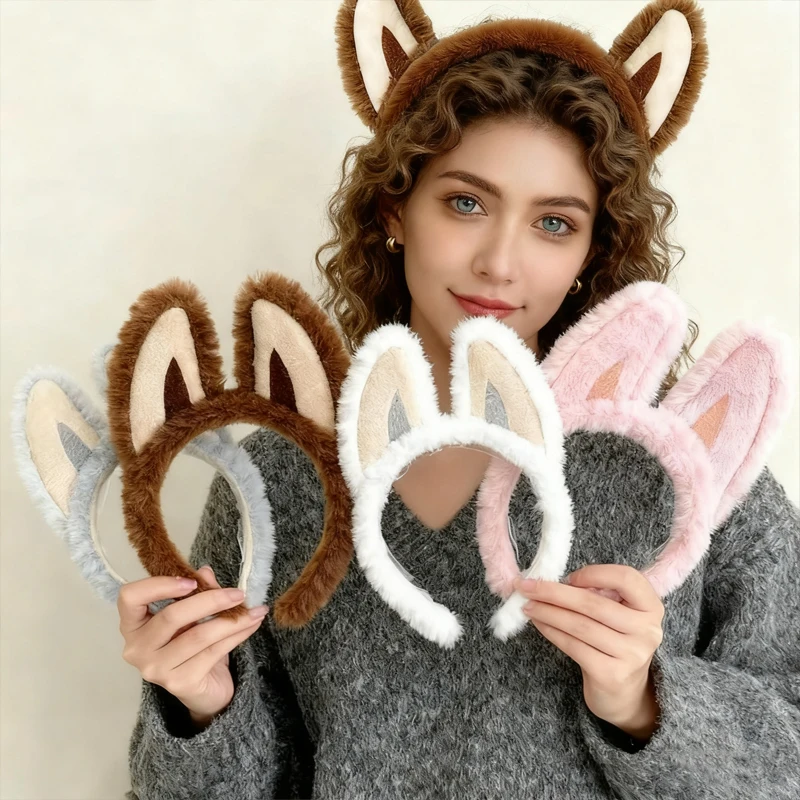 Cute Plush Bubu Ear Headband Fashion cosplay anime Cloth headband Elf Plush Headwear Role playing performance props
Cute Plush Bubu Ear Headband Fashion cosplay anime Cloth headband Elf Plush Headwear Role playing performance props