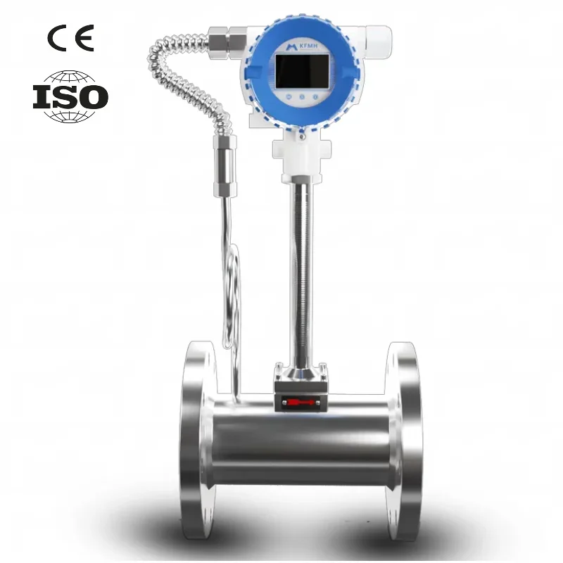 DN100 Vortex Flow Meter With Pulse Output Beverage Flowmeter Gas Flow Meters
DN100 Vortex Flow Meter With Pulse Output Beverage Flowmeter Gas Flow Meters