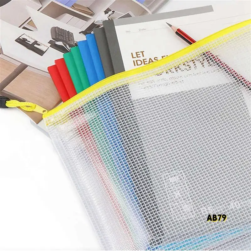 72Pcs Mesh Zipper Pouch Document Bag, Plastic Zip File Folders, Letter Size/A4 Size, For Office Supplies
72Pcs Mesh Zipper Pouch Document Bag, Plastic Zip File Folders, Letter Size/A4 Size, For Office Supplies