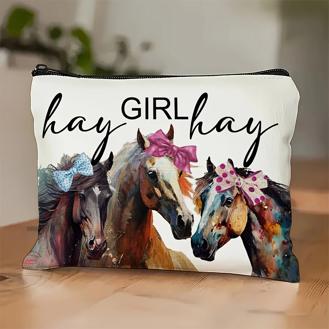 Винтажная косметичка с принтом лошади «Девичье поле» — многофункциональная сумка на молнии, органайзер для украшений, идеальная маленькая дорожная сумка на молнии
Винтажная косметичка с принтом лошади «Девичье поле» — многофункциональная сумка на молнии, органайзер для украшений, идеальная маленькая дорожная сумка на молнии