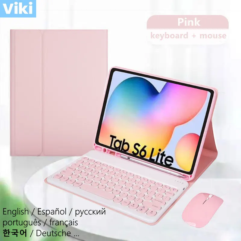 Чехол с клавиатурой, чехол для планшета Samsung Galaxy Tab S6 Lite SM-P610 P615, беспроводная клавиатура для Tab S6 Lite Coque
Чехол с клавиатурой, чехол для планшета Samsung Galaxy Tab S6 Lite SM-P610 P615, беспроводная клавиатура для Tab S6 Lite Coque