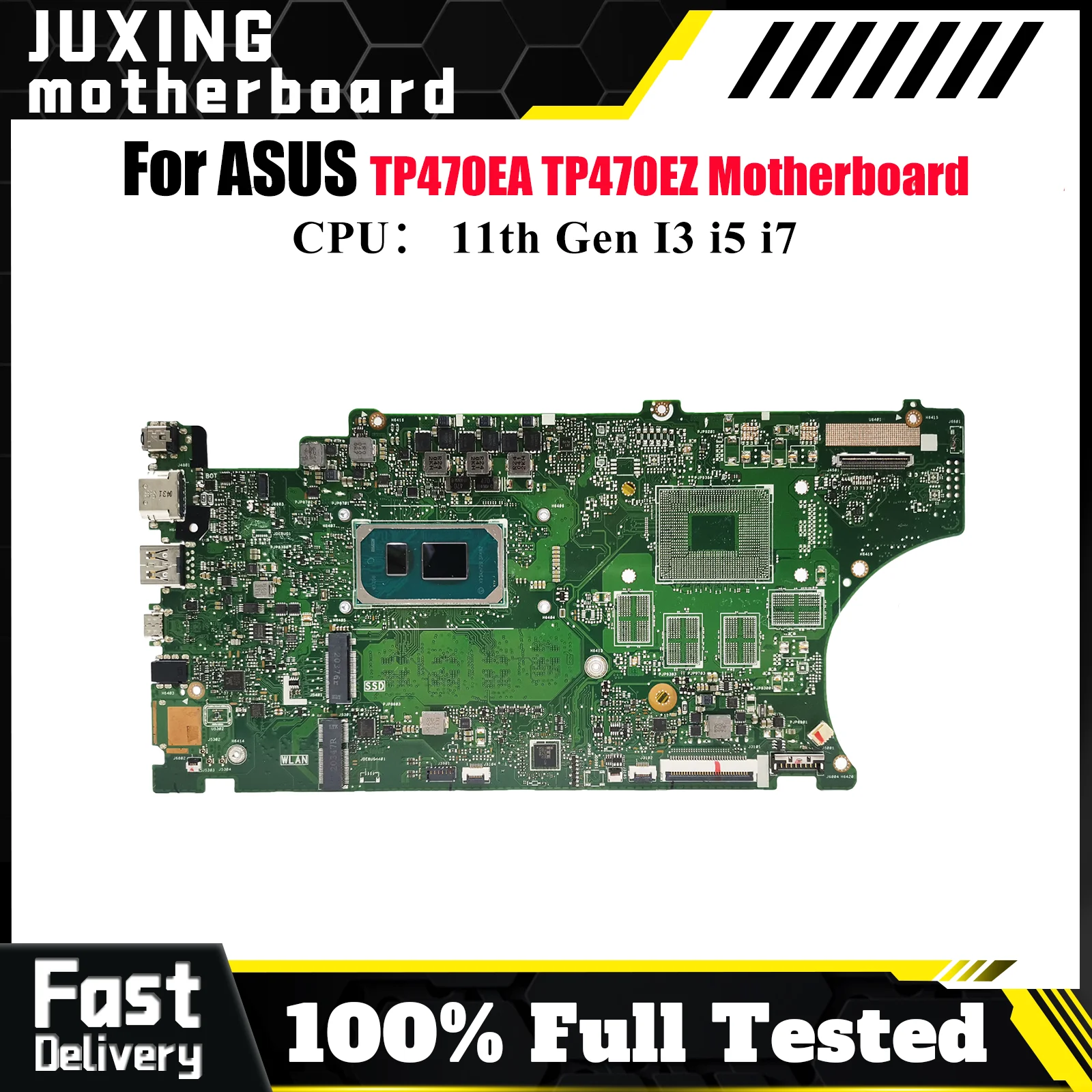 Материнская плата TP470EA для ноутбука ASUS VivoBook Flip TP470EA TP470E TP470EZ с 11-го поколения I3 i5 i7 100% тест в порядке
Материнская плата TP470EA для ноутбука ASUS VivoBook Flip TP470EA TP470E TP470EZ с 11-го поколения I3 i5 i7 100% тест в порядке