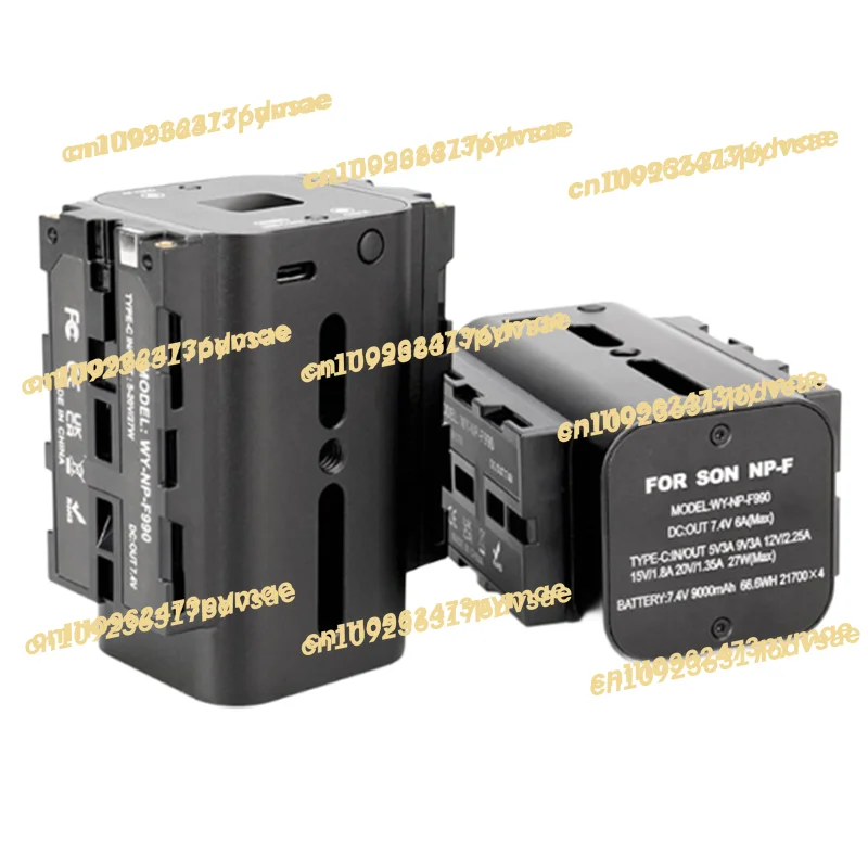 NPF770 Battery 9000 mAh Replacement Battery with Light Emitting Diode Display for NP-F970 NP-F770 NP-F550 Camera Battery
NPF770 Battery 9000 mAh Replacement Battery with Light Emitting Diode Display for NP-F970 NP-F770 NP-F550 Camera Battery