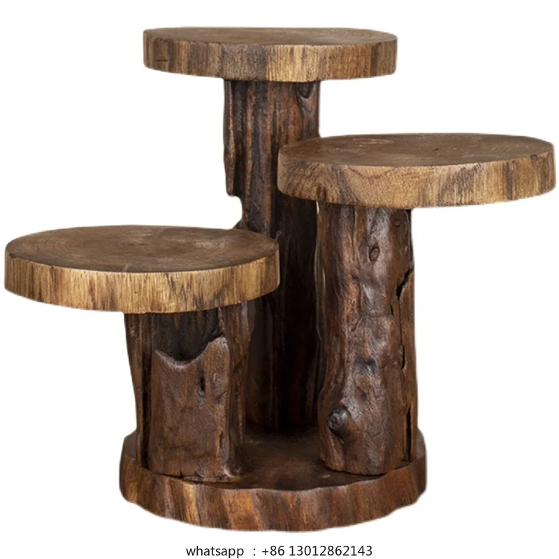 Настольная стойка из цельного дерева
Настольная стойка из цельного дерева