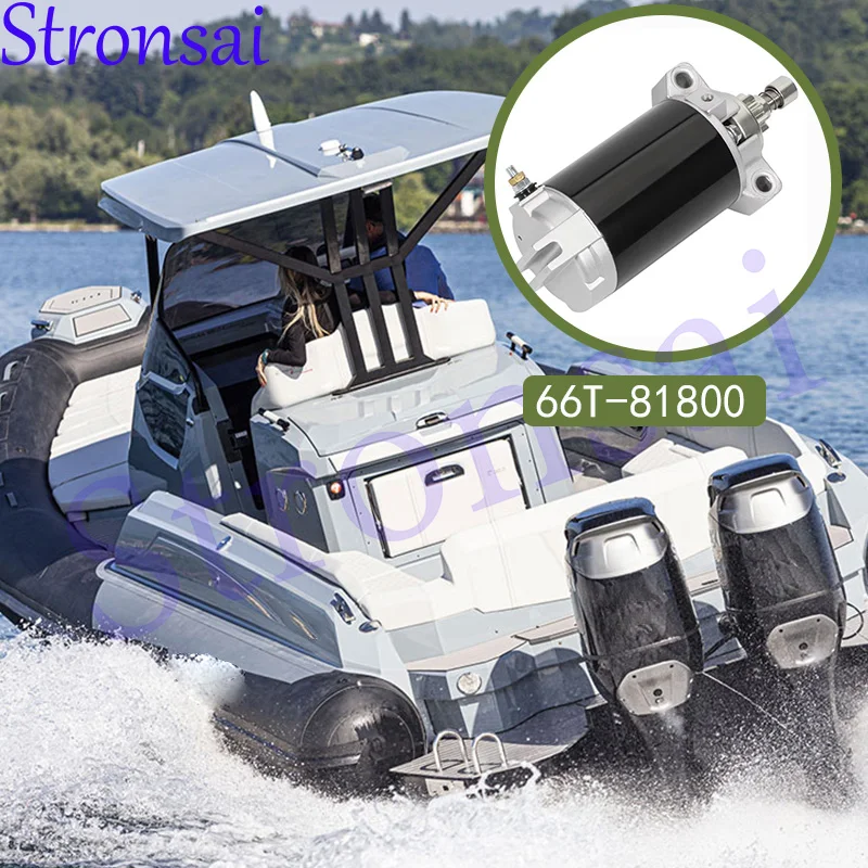 66T-81800-03 66T-81800-02 01 00 Стартер для лодочного двигателя Yamaha 40HP Enduro E40X E40XMH 40XWT 40XWH 
66T-81800-03 66T-81800-02 01 00 Стартер для лодочного двигателя Yamaha 40HP Enduro E40X E40XMH 40XWT 40XWH