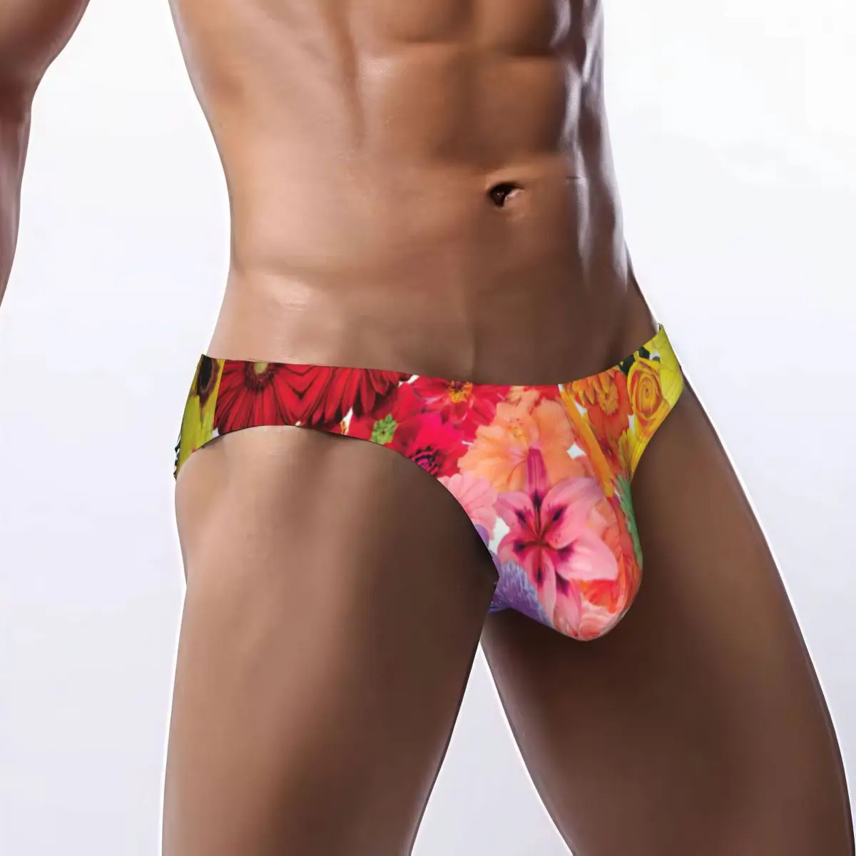 Men's Underwear Briefs Rainbow Flowers Sexy Underpants Male Panties Bikini Underwear Ropa Pants
Men's Underwear Briefs Rainbow Flowers Sexy Underpants Male Panties Bikini Underwear Ropa Pants