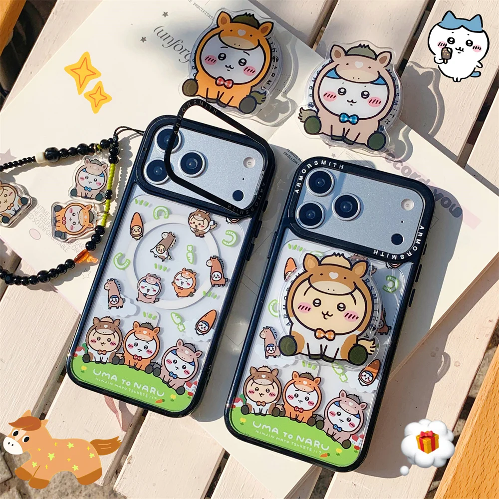 Kawaii Cartoon Pony Magnetic Phone Case for iPhone 17 Pro 11 12 13 14 15 plus 16 Pro Max Fundas with Magsafe Stand Hinge Cases
Kawaii Cartoon Pony Magnetic Phone Case for iPhone 17 Pro 11 12 13 14 15 plus 16 Pro Max Fundas with Magsafe Stand Hinge Cases