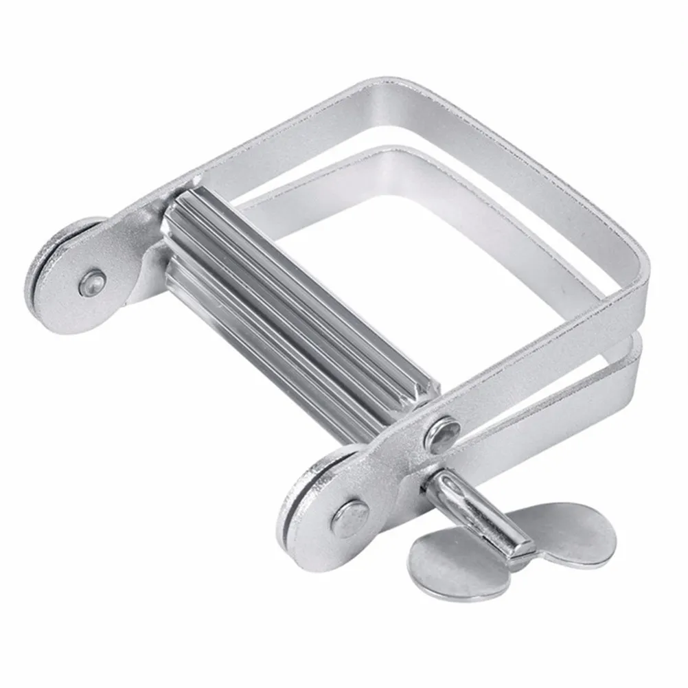 Stainless Steel Manual Toothpaste Squeezer Cream Tube Extruder Accurate Dispensing Bathroom Gadget Hair Dyeing Cream Clip Silver
Stainless Steel Manual Toothpaste Squeezer Cream Tube Extruder Accurate Dispensing Bathroom Gadget Hair Dyeing Cream Clip Silver