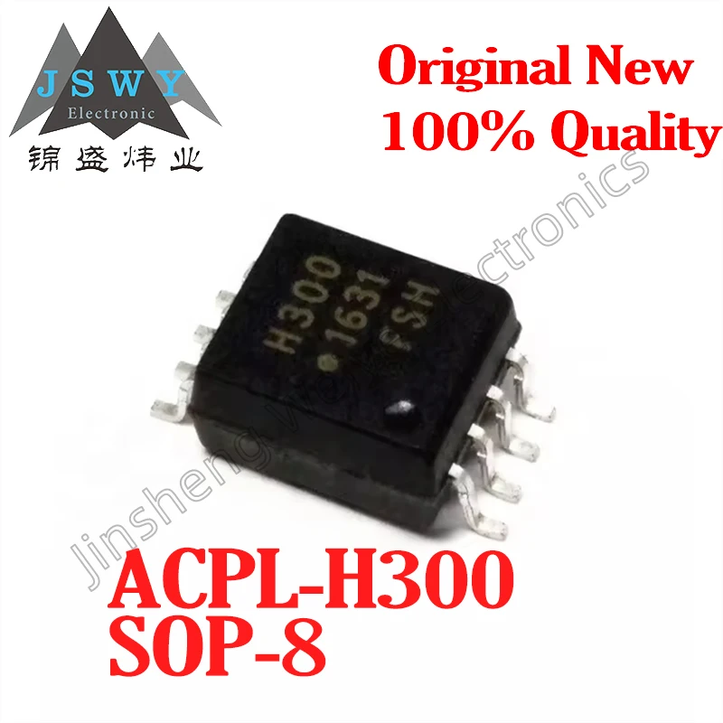 (2/10pcs) ACPL-H300 SOP-8 H300/High Speed Optocoupler/New Original Stock Electronics
(2/10pcs) ACPL-H300 SOP-8 H300/High Speed Optocoupler/New Original Stock Electronics