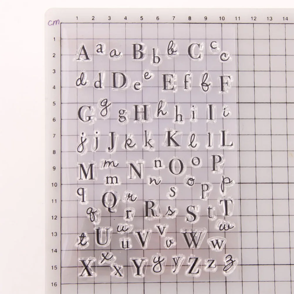 2Pcs Tpr Stamps Alphabet Design Transparent Self Cling for Scrapbooking DIY Card Making Journals Transparent Stamps
2Pcs Tpr Stamps Alphabet Design Transparent Self Cling for Scrapbooking DIY Card Making Journals Transparent Stamps