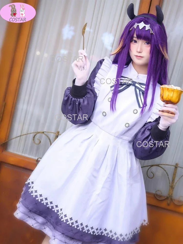 Vtuber Hololive Ninomae Ina Nis Cosplay Costume Cos Game Anime Maid DRESS Party Uniform Hallowen Play Role Clothes Clothing
Vtuber Hololive Ninomae Ina Nis Cosplay Costume Cos Game Anime Maid DRESS Party Uniform Hallowen Play Role Clothes Clothing
