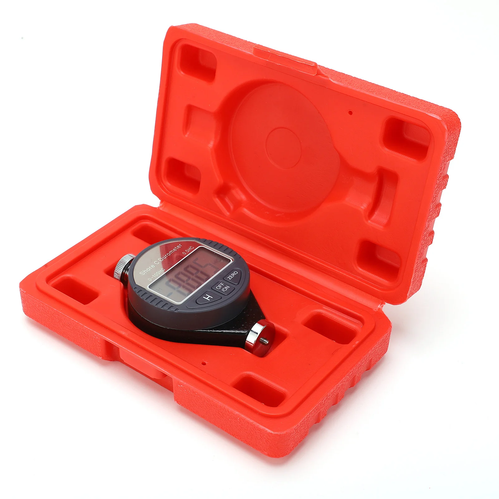 Digital 100HD C Durometer Shore Rubber Hardness Tester LCD Display Meter Durometer Meter Tire Durometer Hardness Rubber Tester
Digital 100HD C Durometer Shore Rubber Hardness Tester LCD Display Meter Durometer Meter Tire Durometer Hardness Rubber Tester
