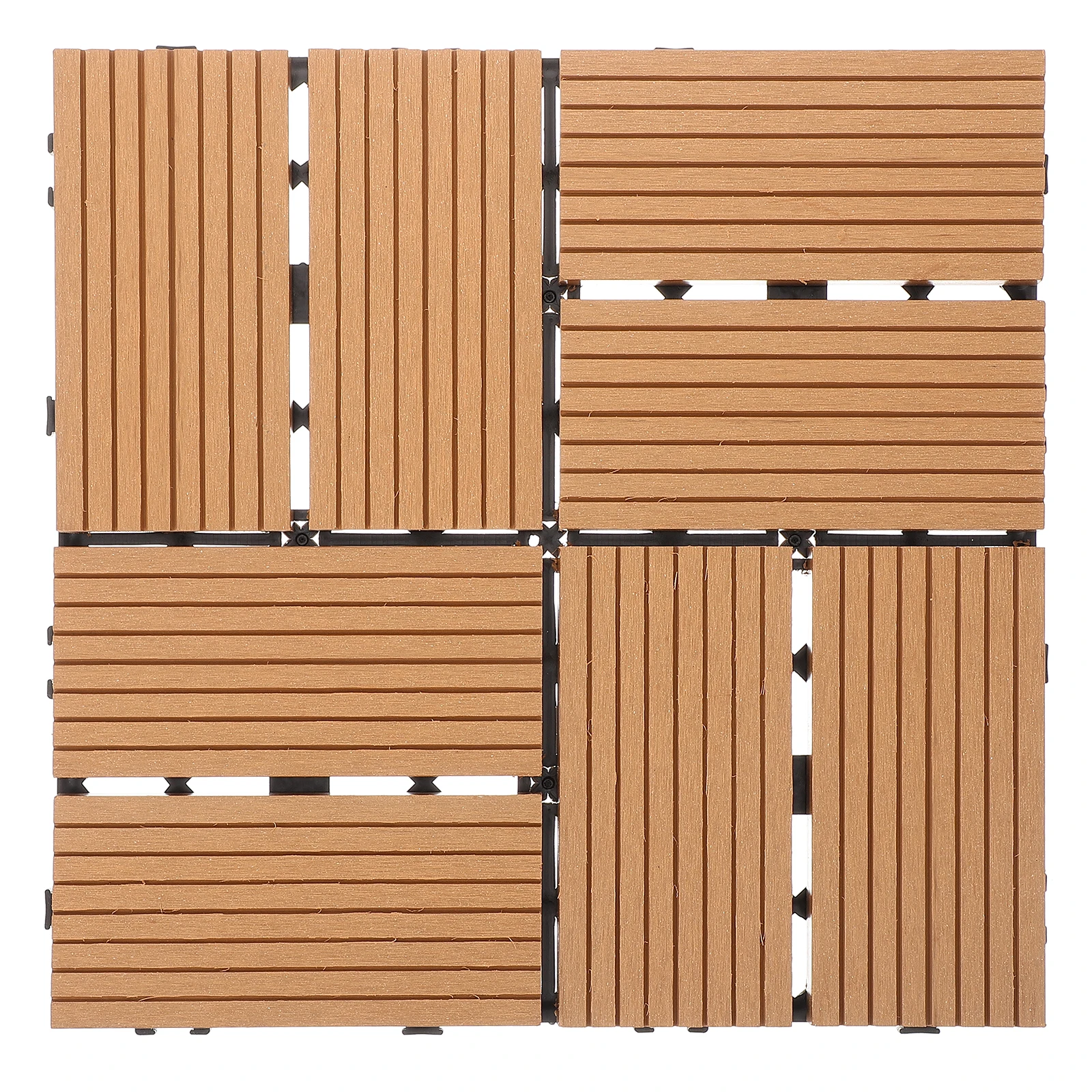 11 Pieces 1 Square Meter Wood Plastic Floor Deck Tile Interlocking Garden Patio Balcony Outdoor Flooring Tiles
11 Pieces 1 Square Meter Wood Plastic Floor Deck Tile Interlocking Garden Patio Balcony Outdoor Flooring Tiles