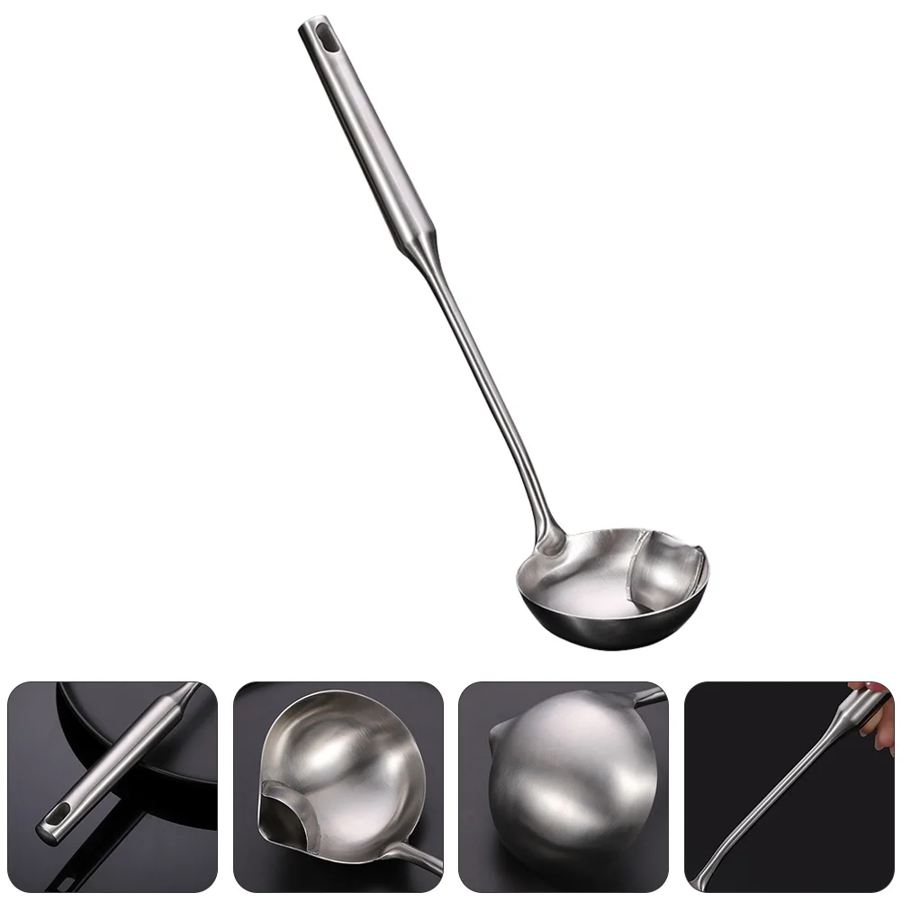 Stainless Steel Oil Filter Spoon Large Soup Scoop Handle Grease Separator Mirror Finish Anti Scratch Kitchen Tool Oil
Stainless Steel Oil Filter Spoon Large Soup Scoop Handle Grease Separator Mirror Finish Anti Scratch Kitchen Tool Oil