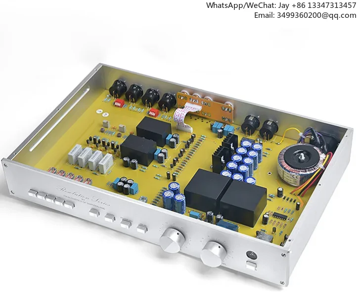 Factory FM255 Audiophile Preamp Transistor Amplifier Full Balanced HiFi Preamp
Factory FM255 Audiophile Preamp Transistor Amplifier Full Balanced HiFi Preamp