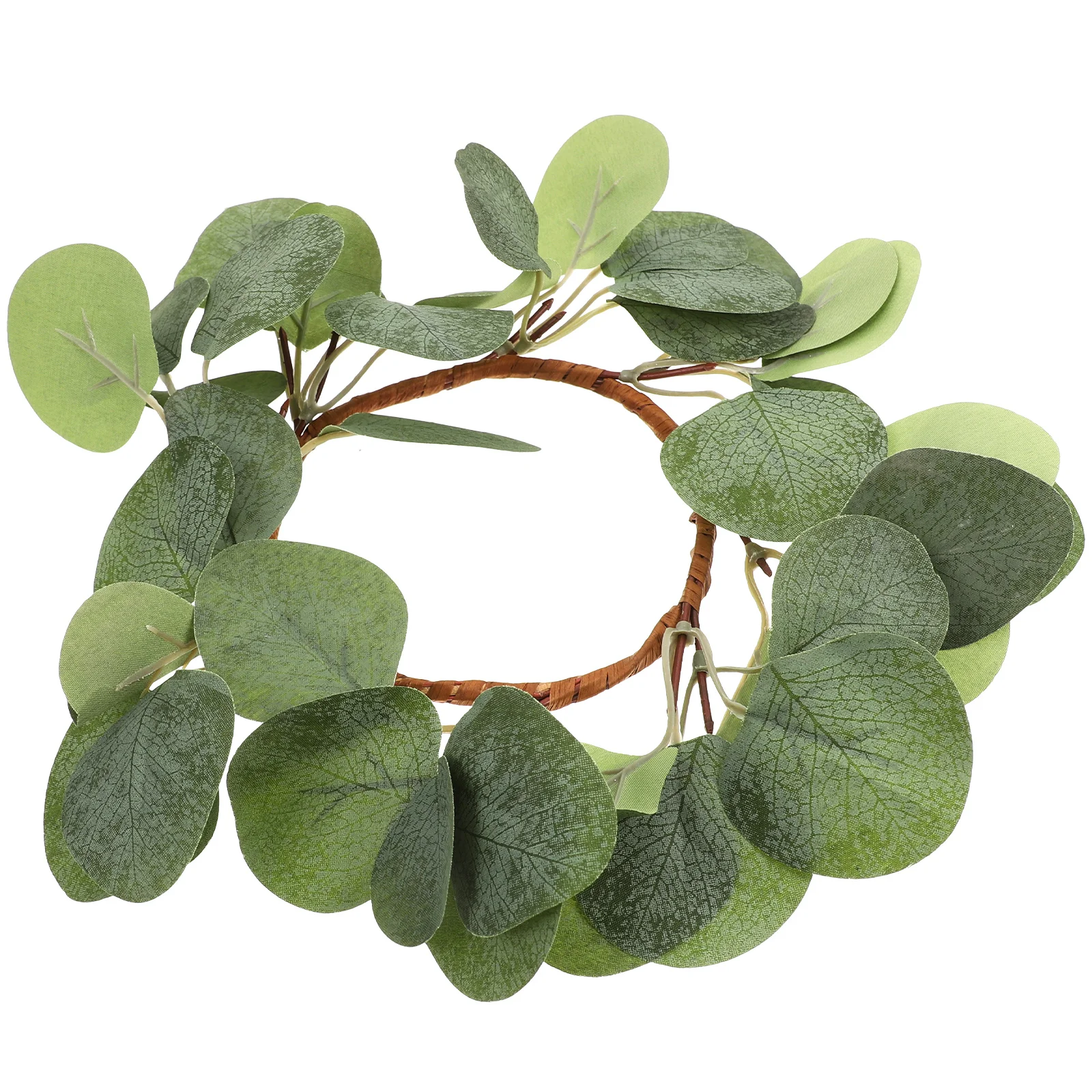 Faux Leaf Ring Artificial Plant Wreath Home Table Decoration Greenery Leaves Design Rings For Pillars Tea Light
Faux Leaf Ring Artificial Plant Wreath Home Table Decoration Greenery Leaves Design Rings For Pillars Tea Light