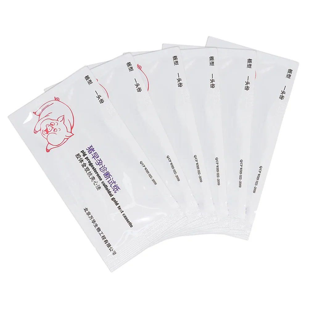 Sow Early Pregnant Detection Tube Pregnancy Test Paper for Pigs Animal Sperms Kit Supplies
Sow Early Pregnant Detection Tube Pregnancy Test Paper for Pigs Animal Sperms Kit Supplies