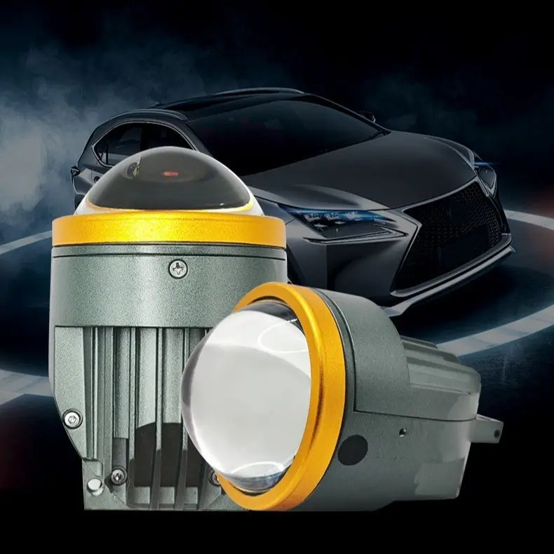 100W 3 Inch Bi LED Projector Fog Light with Halo Triple Color White Yellow Waterproof Super Bright Dual Beam Car LED Fog Lamp
100W 3 Inch Bi LED Projector Fog Light with Halo Triple Color White Yellow Waterproof Super Bright Dual Beam Car LED Fog Lamp
