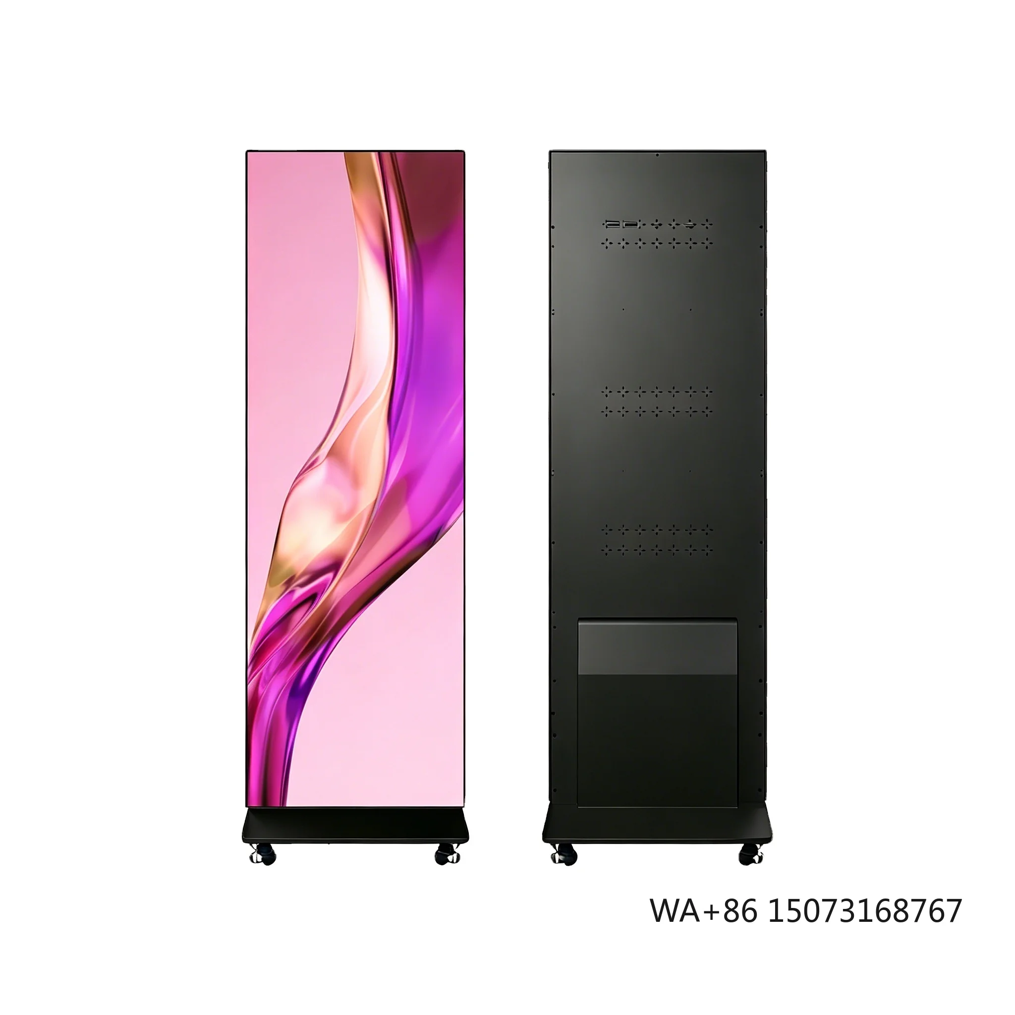 Foldable Gob LED Poster P2.5/P1.25 Movable Smart Digital Video Advertising Display Screen Module HDR10 IP65 Waterproof 1000cd
Foldable Gob LED Poster P2.5/P1.25 Movable Smart Digital Video Advertising Display Screen Module HDR10 IP65 Waterproof 1000cd