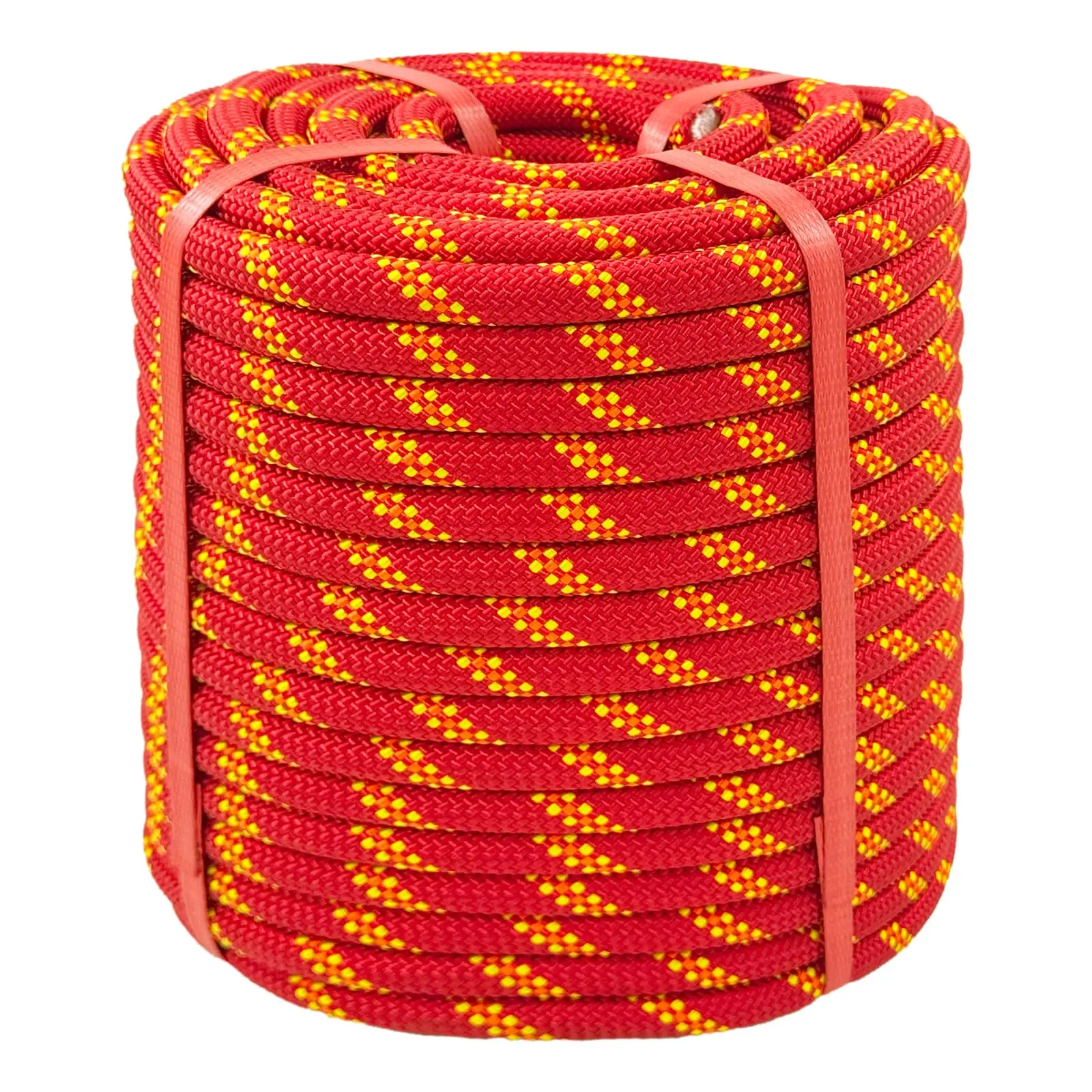 1/2 Inch x 150 ft Red Polyester Static Line, Heavy Duty Bull Rope for Tree Pulling Felling & Climbing, High Visibility for Arbor
1/2 Inch x 150 ft Red Polyester Static Line, Heavy Duty Bull Rope for Tree Pulling Felling & Climbing, High Visibility for Arbor