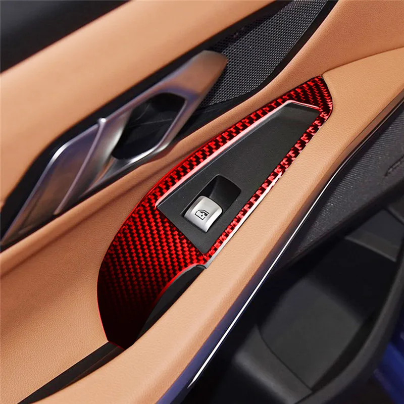 Car Interior Decoration Carbon Fiber Red Sticker For BMW 3 Series G20 G28 325li 335 330d 2019-2020 Styling Accessories
Car Interior Decoration Carbon Fiber Red Sticker For BMW 3 Series G20 G28 325li 335 330d 2019-2020 Styling Accessories