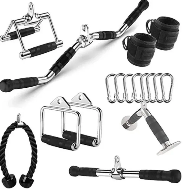 Triceps pull-down accessories, home gym cable machine accessories, pull-down accessories weight fitness
Triceps pull-down accessories, home gym cable machine accessories, pull-down accessories weight fitness