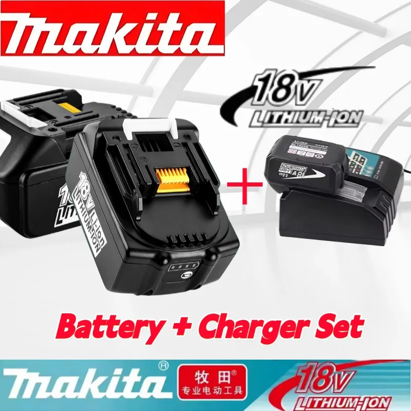 Makita Original Genuine Authorized 18V Battery 6.0Ah 9.0Ah Rechargeable Lithium Battery, Suitable For Makita Power Tools
Makita Original Genuine Authorized 18V Battery 6.0Ah 9.0Ah Rechargeable Lithium Battery, Suitable For Makita Power Tools