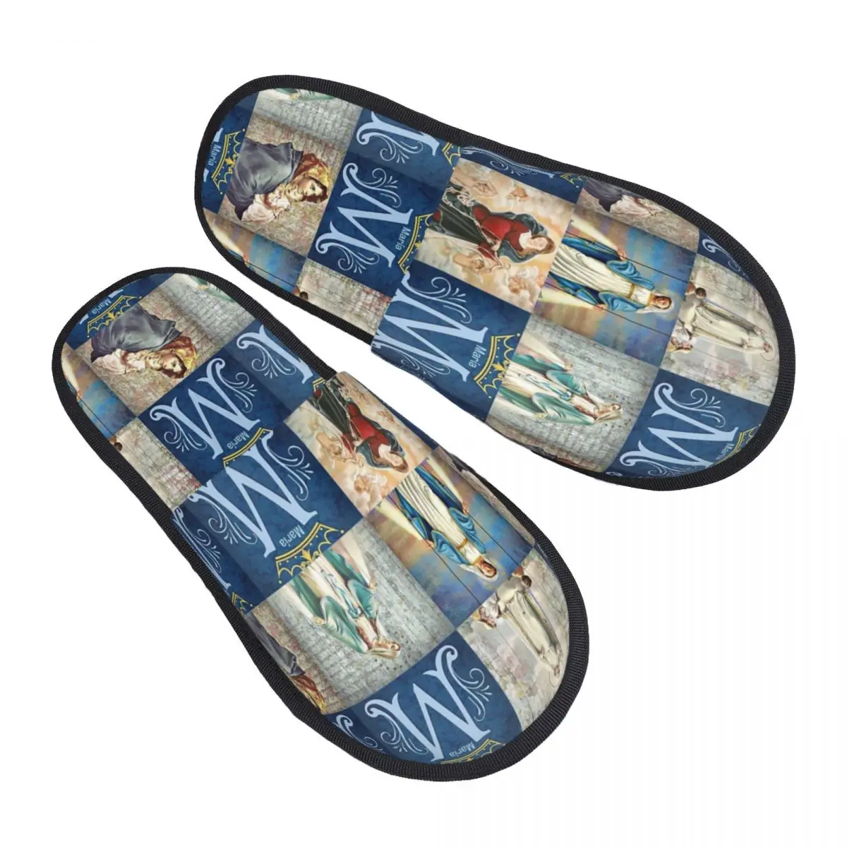 Custom Print Women Virgin Mary Mother Of God House Slippers Cozy Warm Memory Foam Fluffy Slipper Indoor Outdoor Shoes
Custom Print Women Virgin Mary Mother Of God House Slippers Cozy Warm Memory Foam Fluffy Slipper Indoor Outdoor Shoes