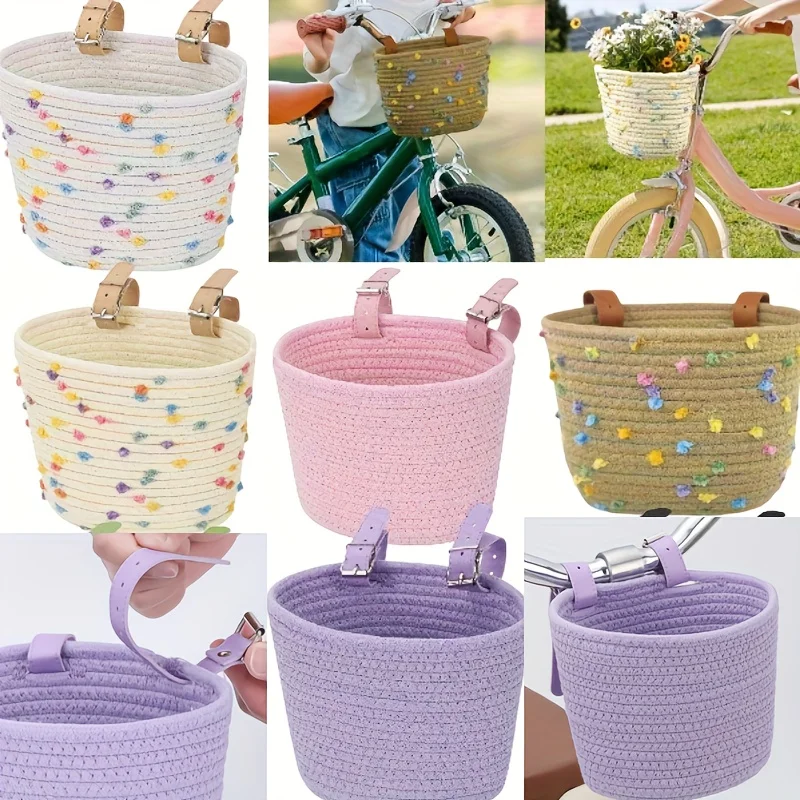 1pc New Upgrade Outdoor Bicycle Basket,Durable Polyester Bike Basket with Rope Handle,Large Capacity Cute Bike Additions
1pc New Upgrade Outdoor Bicycle Basket,Durable Polyester Bike Basket with Rope Handle,Large Capacity Cute Bike Additions