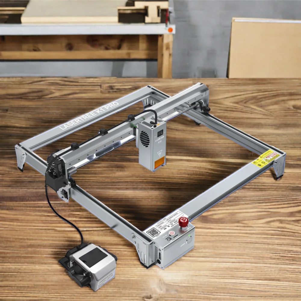 LASER TREE K1 PRO DIY KIT Настольный диод 30 Вт Высокомощный лазерный гравер с ЧПУ 4040 с воздушным помощником для дерева, акриловой кожи
LASER TREE K1 PRO DIY KIT Настольный диод 30 Вт Высокомощный лазерный гравер с ЧПУ 4040 с воздушным помощником для дерева, акриловой кожи