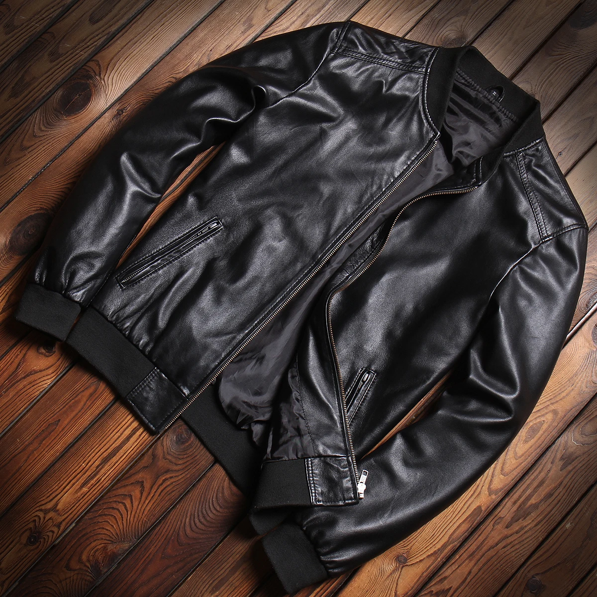 New Top Sheepskin Baseball Jacket Spring and Autumn Men's Casual Leather Jacket Oversized Leather Jacket Men's Clothes
New Top Sheepskin Baseball Jacket Spring and Autumn Men's Casual Leather Jacket Oversized Leather Jacket Men's Clothes