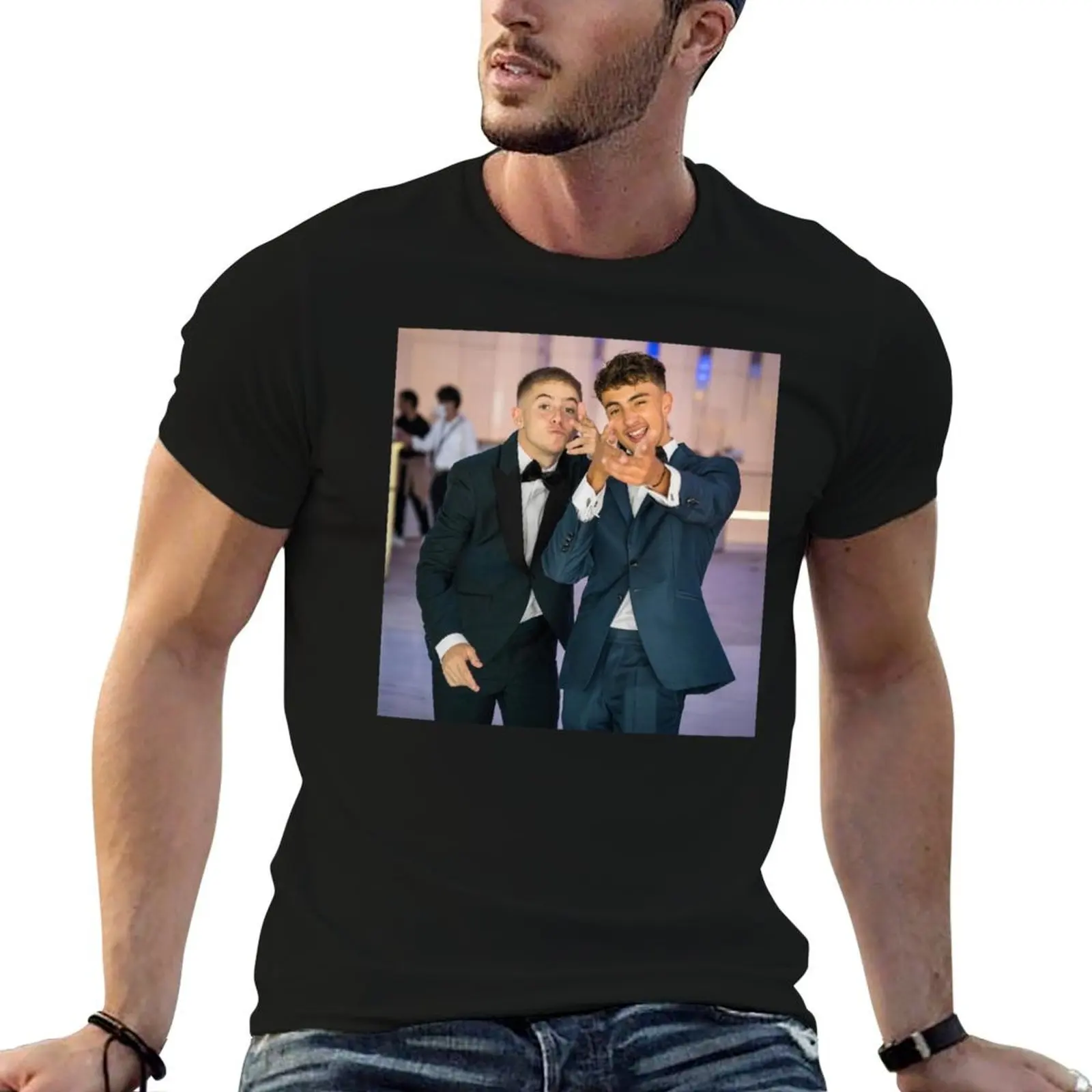 Inoxtag X Michou classique T-Shirt mens graphic t shirts men t shirt cotton 100% funny t shirts dark humor T-shirt
Inoxtag X Michou classique T-Shirt mens graphic t shirts men t shirt cotton 100% funny t shirts dark humor T-shirt