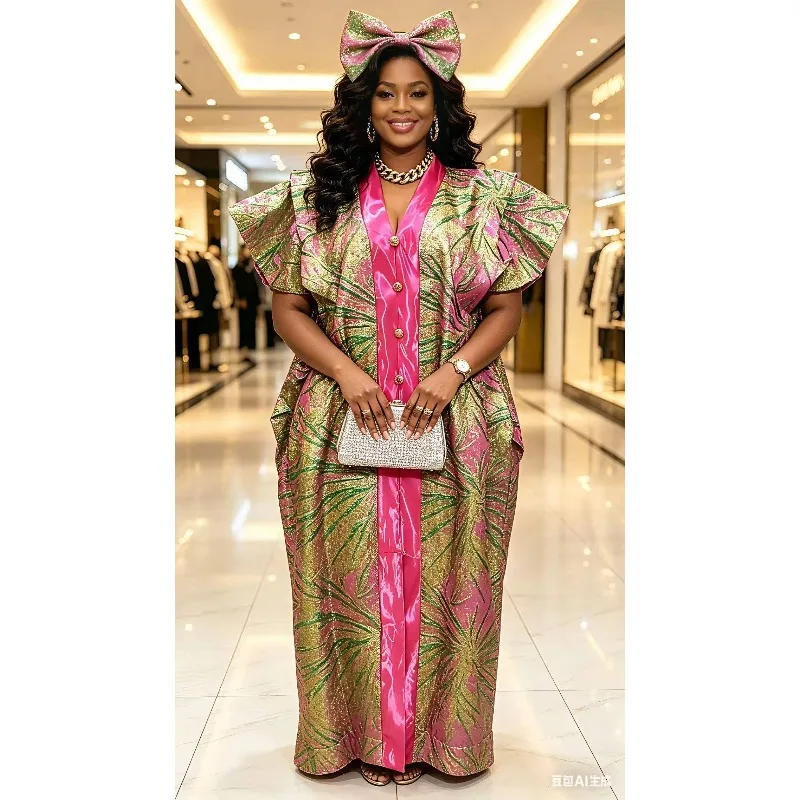 Dashiki African Dresses for Women Autumn Fashion Short Sleeve V-neck Long Party Evening Long Maxi Dress Kaftan Muslim Abaya
Dashiki African Dresses for Women Autumn Fashion Short Sleeve V-neck Long Party Evening Long Maxi Dress Kaftan Muslim Abaya