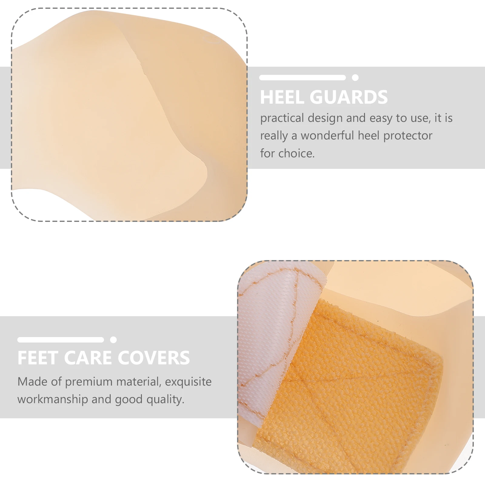 Silicone Protectors Foot Pads Anti cracking Cups Care Guards Breathable Premium Material Elastic No Deformation
Silicone Protectors Foot Pads Anti cracking Cups Care Guards Breathable Premium Material Elastic No Deformation