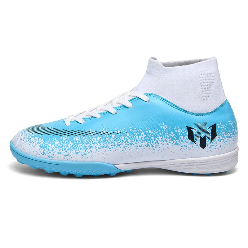2025 High Top Football Shoes Men Society Soccer Shoes Sneaker Non Slip Boy Long Spikes Casual Sports Indoor Field Top Quality Fo 
2025 High Top Football Shoes Men Society Soccer Shoes Sneaker Non Slip Boy Long Spikes Casual Sports Indoor Field Top Quality Fo