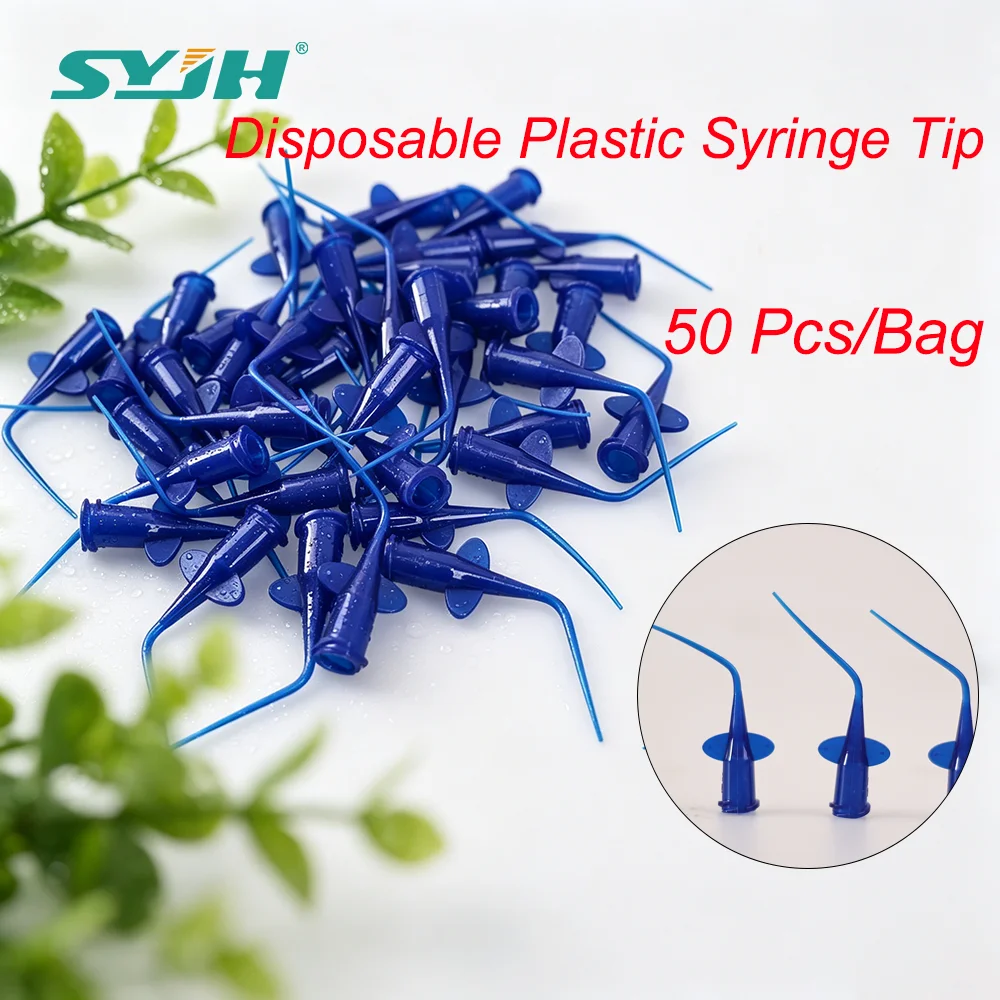 SYJH Dental 50Pcs Blue Disposable Syringe Tip Butterfly Needle For Teeth Whitening Irrigation Dentistry Endodontic Irrigation
SYJH Dental 50Pcs Blue Disposable Syringe Tip Butterfly Needle For Teeth Whitening Irrigation Dentistry Endodontic Irrigation