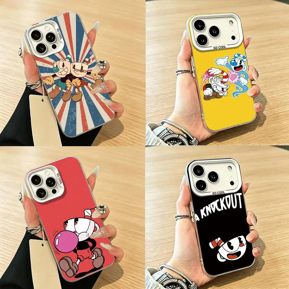 Game Cuphead Phone Case For iPhone 17,16,15,14,13,12,11 Plus,Pro Max,XS,Colorful Silver White Cover
Game Cuphead Phone Case For iPhone 17,16,15,14,13,12,11 Plus,Pro Max,XS,Colorful Silver White Cover