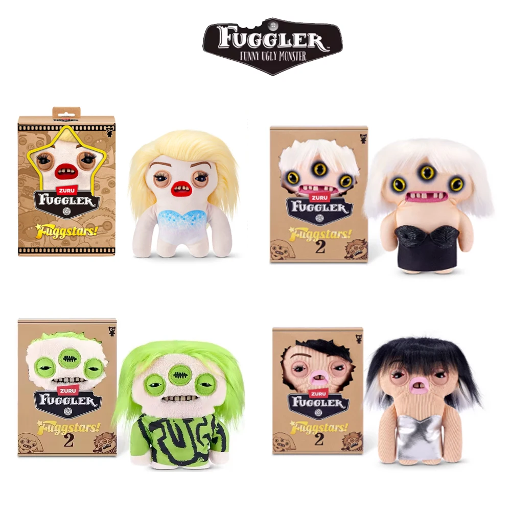 Fuggstars Hollywood Star Fuggler Original Plush Doll FUGGLISA EYELISH FUGGBIEB Ugly Monster Swift Celebrity Souvenir Doll Gifts
Fuggstars Hollywood Star Fuggler Original Plush Doll FUGGLISA EYELISH FUGGBIEB Ugly Monster Swift Celebrity Souvenir Doll Gifts