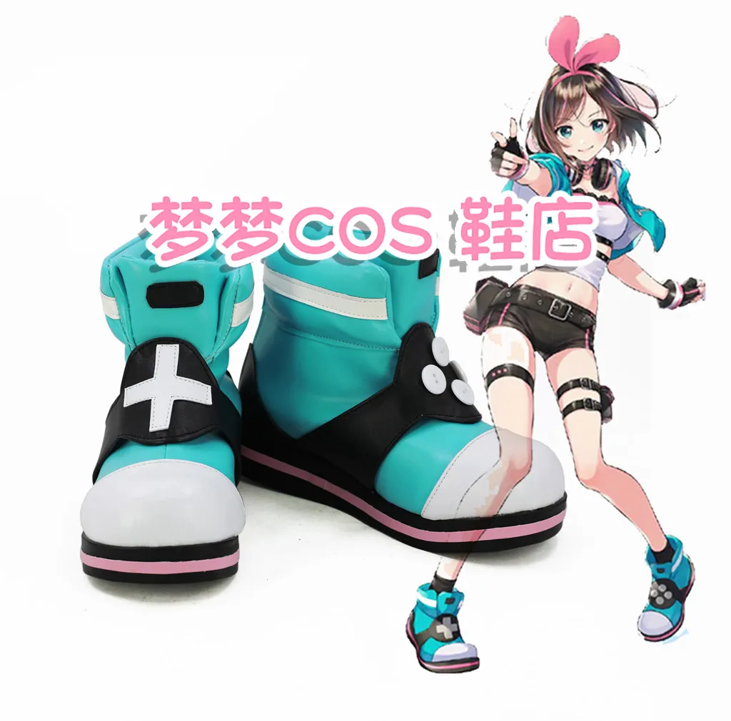 JP Virtual Youtuber Kizuna AI Cosplay Costume Shoes VTubers Kizuna AI New Outfit Green Cosplay Boots
JP Virtual Youtuber Kizuna AI Cosplay Costume Shoes VTubers Kizuna AI New Outfit Green Cosplay Boots