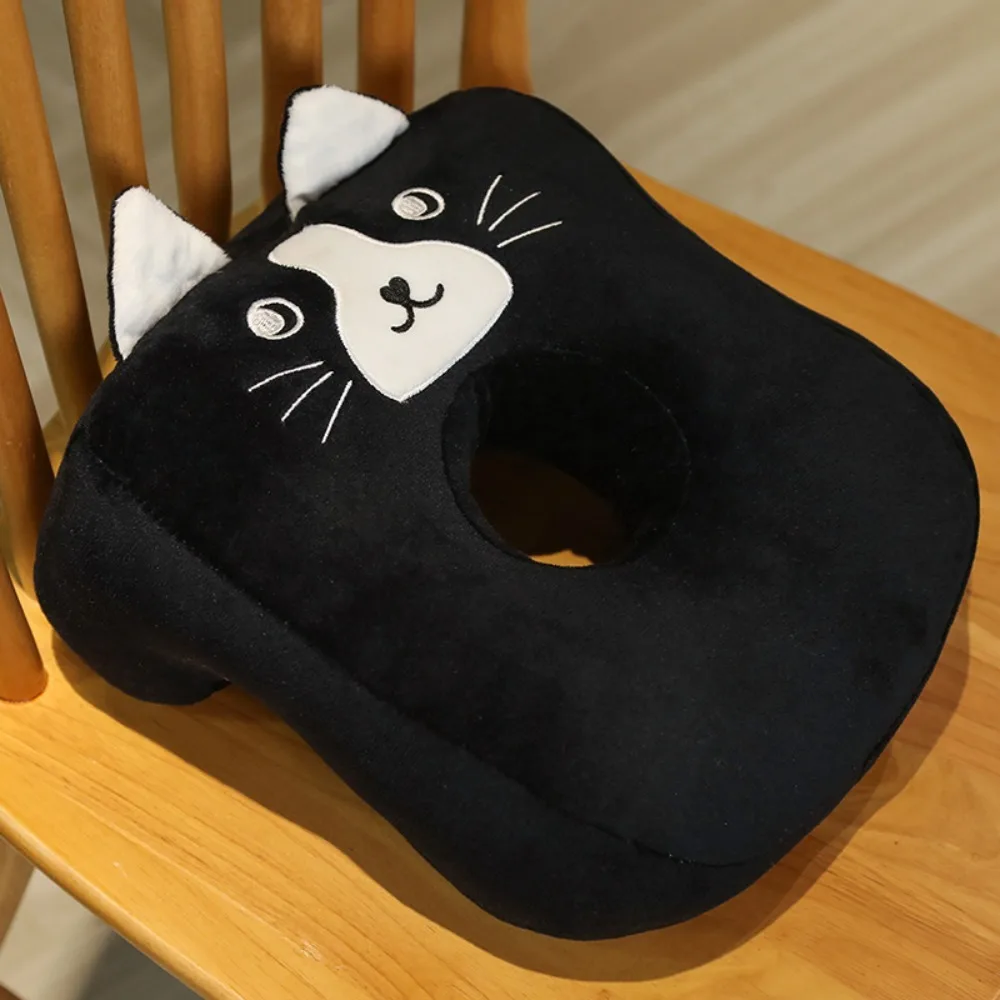Portable Cartoon Plush Nap Pillow Hollow Hole Animal Pattern Desk Rest Pillow Wear Resistant Soft Neck Support Students
Portable Cartoon Plush Nap Pillow Hollow Hole Animal Pattern Desk Rest Pillow Wear Resistant Soft Neck Support Students